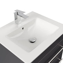 Mobile bagno con lavabo Villeroy & Boch Venticello 60cm antracite satinato