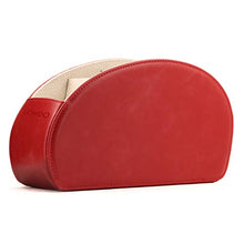 Londo Porta Telecomandi con 5 scomparti - Per contenere telecomandi di TV, stereo, decoder, DVD, Blu-Ray - in Pelle con fodera interna in suede. Adatto per salotto o camera da letto