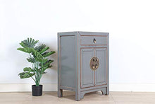 Yajutang cassettiera cinese orientale/asiatico stile grigio