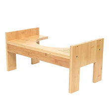 Fetcoi Sgabello WC in legno moderno pieghevole Squatty Potty Sedia WC per adulti e bambini