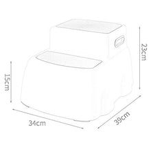 Sgabello Pieghevole, Scala for Bambini, Piccolo Pieghevole, Luce, Adatto A Cucina, Bagno, Camera da Letto (Color : Pink)