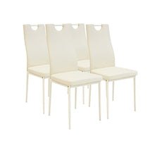 Albatros 2912 Salerno Set di 4 sedie da Pranzo, Beige