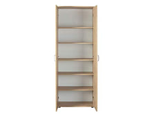Esidra Altoona Armadio 2 Ante, Legno, Rovere, 70x34x189 cm
