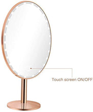 LBWARMB Trucco Specchio con luci Vanity Trucco Illuminato Specchio Specchio Dressamento Casa Beauty Vanity Trucco Specchio Specchio Touch Screen 180 Gradi Rotazione Gratuita