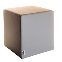 Sedile cubo Grigio chiaro Dimensioni: 35 cm x 35 cm x 42 cm