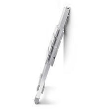 Relaxdays Tavolo Pieghevole in Alluminio, 49.5 cm, Argento
