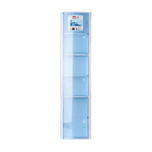 TATAY 4480000 Mobile da Bagno Verticale con 3 Porte plastica Blu Traslucido 22 x 10 x 90,5 cm