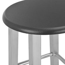 vidaXL Set da Bar 3 pz Tavolo e Sedie Alte con Poggiapiedi Robuste Eleganti Angolo Cucina Bancone e Sgabelli Bistrot in Legno e Acciaio Nero e Grigio