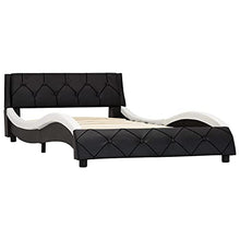 SKM Giroletto Bianco e Nero in Similpelle 100x200 cm (26.3kg) Nero
