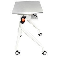 N/Z Living Equipment Desks Folding Training Table Compact Portable Meeting Table Multi Purpose Trestle Table for Outdoor/Camping/Garden/Picnic Workbench (Size : 180X60cm)