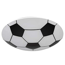 Plafoniera Pallone da Calcio Led Lampadario Camera Ragazzi Cameretta Sala Giochi Da Appendere A Soffitto e Muro D.36