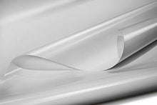 AN-KO Trading - Paravento da campeggio, al metro, in telone per camion, stabile, Grigio chiaro RAL7035., 140cm hoch