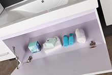 GRAFICA MA.RO SRL Mobile Bagno ARREDOBAGNO 100 CM LAVABO, Rubinetto E 2 COLONNE incl. White London