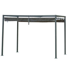 miozzi Pergola da Giardino 298x213x222 cm Telo Scorrevole Hype