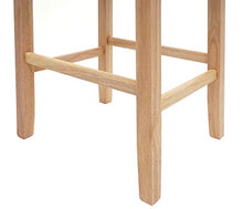 Mendler Coppia sgabelli HWC-C33 Lounge Legno Tessuto - Grigio Scuro Piedi Chiari