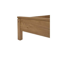 Letto Soho 90 x 190 in pino massiccio cerato