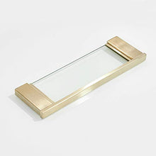 Mensola da Parete per Bagno, in Vetro, 45 cm