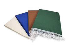 Tenda da Sole da Esterno per Balcone in Tessuto Resistente Misura cm 140x300 in 100% Poliestere con Anelli Dis. 5 Blu