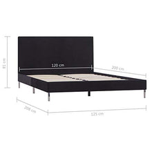 SKM Giroletto Nero in Tessuto 120x200 cm