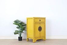 Yajutang cassettiera cinese Orientale/asiatico stile giallo