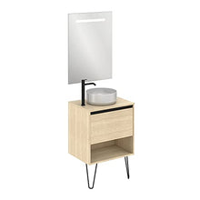 Amizuva Yoko Top Mobile Bagno, Legno, 60 cm