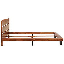 SKM Giroletto con Bordi Vivi in Legno Massello di Acacia 120 cm