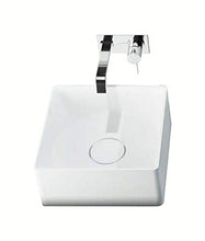 Lavabo d'appoggio in luxolid 42x42 cm - q-circle