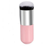 Fablcrew Pennello Professionale per Make up Ideale per Fondotinta Fard e Cipria Forma Grande e Rotonda Pennelli per Viso Size 10.5 * 3 * 3 cm (Rosa+Argento)