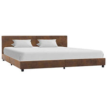 SKM Giroletto Marrone in Similpelle Scamosciata 180x200 cm (29.7kg)