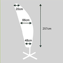 Fachhandel-Plus Comfort Custodia per Rotonda ombrelloni con Un Diametro di 200 – 400 cm, 405595