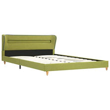 Tidyard Giroletto con Luci LED Verde in Tessuto 120x200 cm