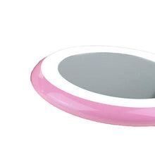 Stella Fella. Specchio for Il Trucco Luminoso A LED Nuovo Mobile Ricarica Tesoro Specchio di Riempimento Specchio di Bellezza Materiale ABS Due Rosa Sezione Blu