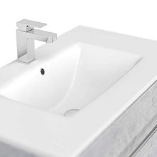 Set di mobili da bagno OPTIMO 80cm (5 pezzi) grigio cemento