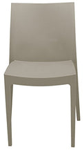 Sedia Venice grigio perla per interni esterni bar ristoranti (conf. 6 pz)