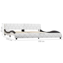 SKM Giroletto Bianco e Nero in Similpelle 180x200 cm (38.1kg)
