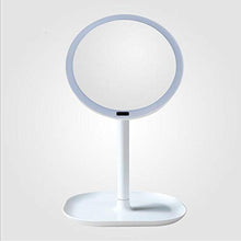 WM Creative Smart LED Specchio Il Trucco Specchio Il Bagno Specchio Il Trucco Specchio Il Trucco mirror-10.22 (Color : White, Edition : Flat Mirror)