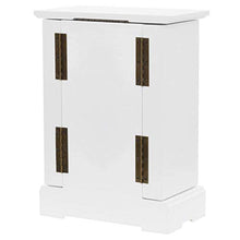 E E-NICES Armadietto per Gioielli con Specchio in MDF 25x13,5x34 cm