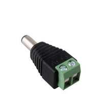 SaySure - 2.1 x 5.5mm DC Power Male Plug Jack Adapter Connector Plug for CCTV LED Light