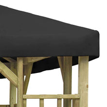OUSEE Gazebo 4x3 m Antracite