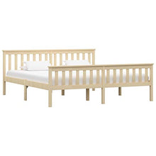 SKM Giroletto con 2 Cassetti in Legno Massello di Pino 180x200 cm (37.4kg)