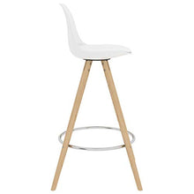 vidaXL Set da Bar 7 pz Bianco