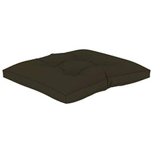 Festnight Cuscino per Pavimento e Pallet Cuscini da Sedia 60x61x10 cm 160 g/㎡ Poliestere per Interno ed Esterno Cuscino per Pavimento Piazza Colore Nero Grigio Talpa Crema