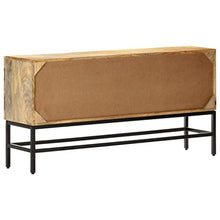vidaXL Credenza 120x30x60 cm in Legno Massello di Mango