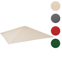 Mendler Telo Copertura ombrellone HWC-D20 Poliestere 5x5m Avorio