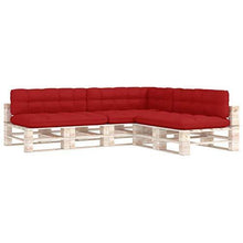 Tidyard Set 7 pz Cuscini per Divano Pallet Imbottiti da Giardino Esterno,Cuscino Imbottito per Divani da Giardino Esterno,Cuscini per Mobili da Giardino,Cuscini Divano,Cuscini Pallet - Arredi Casa
