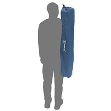 Homecall Letto pieghevole da campeggio colore grigio/blu