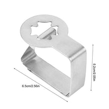 Clip per tovaglia squisita Facile da Usare ca. 6.5 * 5.2 cm per la casa(Star)
