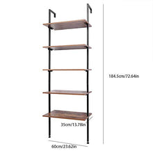 HYM Organizzatore dello Standshelf degli Scaffali Stabile di 5 Piani per Il Pavimento per L'Ufficio per L'Ufficio
