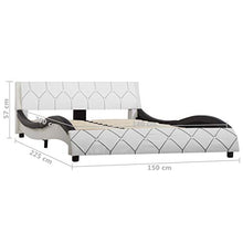 SKM Giroletto Bianco e Nero in Similpelle 140x200 cm (32.95kg)