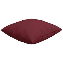 vidaXL Cuscini Decorativi 4 pz Rosso Vino 50x50 cm in Tessuto